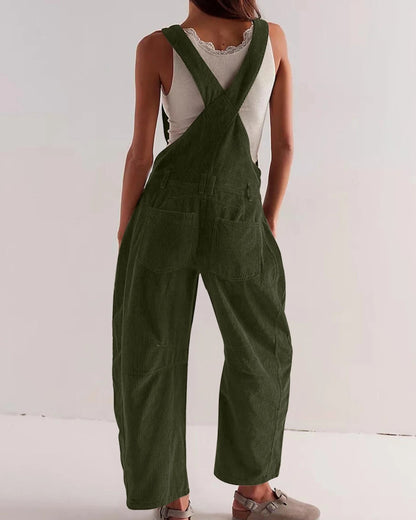 The Mae Jumpsuit – Corduroy Overalls