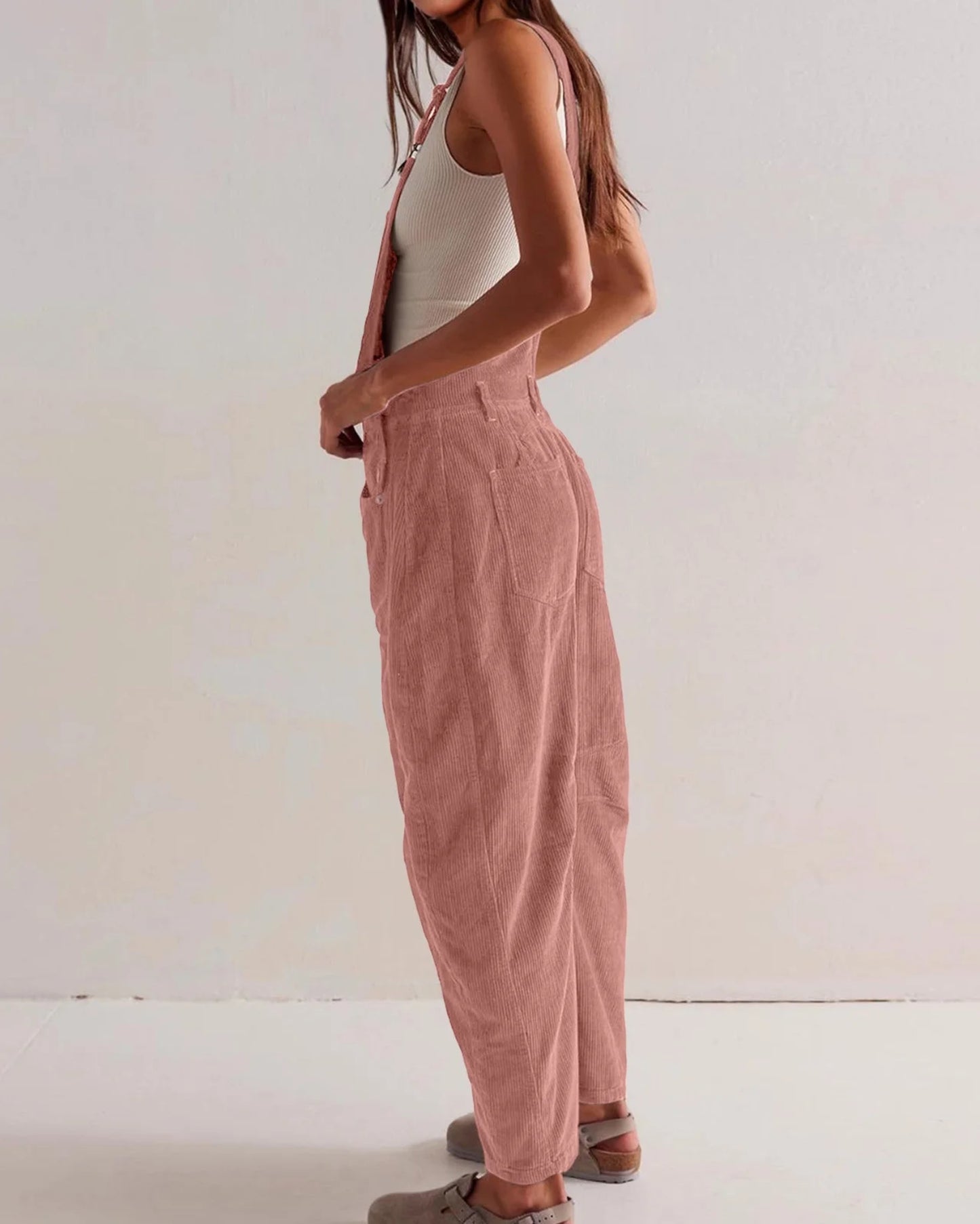 The Mae Jumpsuit – Corduroy Overalls