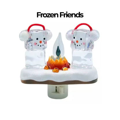 Holiday Campfire Nightlight - Glow Collection