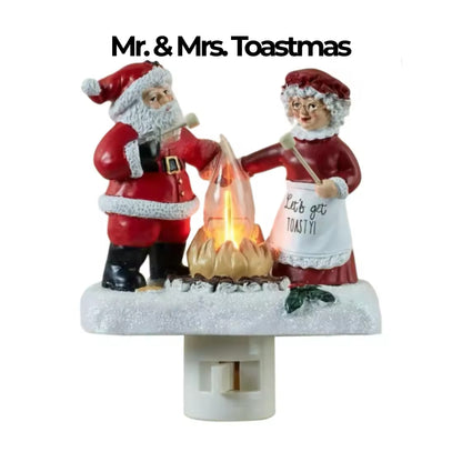 Holiday Campfire Nightlight - Glow Collection