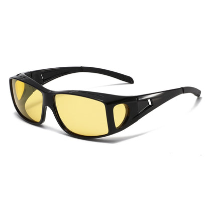 Polarized Night-Vision Driving Glasses | Anti-Glare for Night
