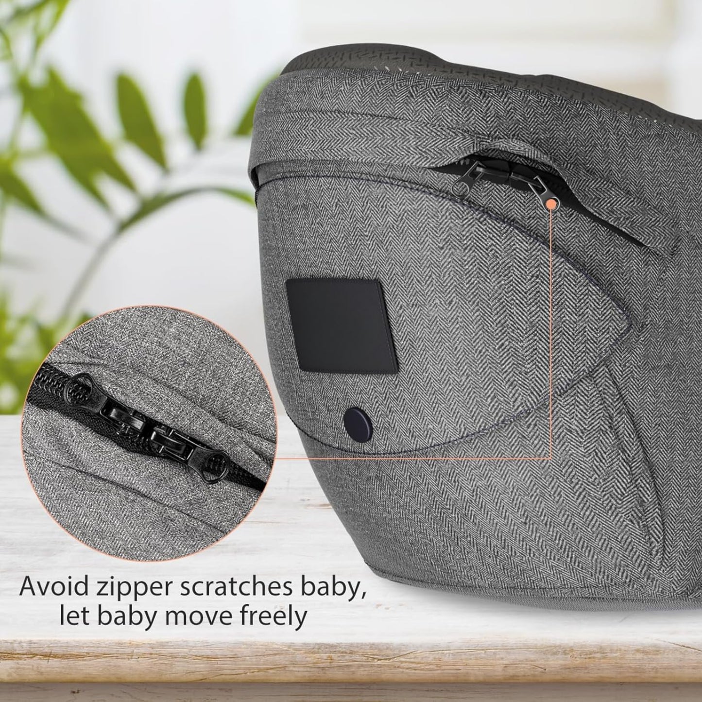 Ergonomic Hip Seat Carrier – Newborns & Toddlers