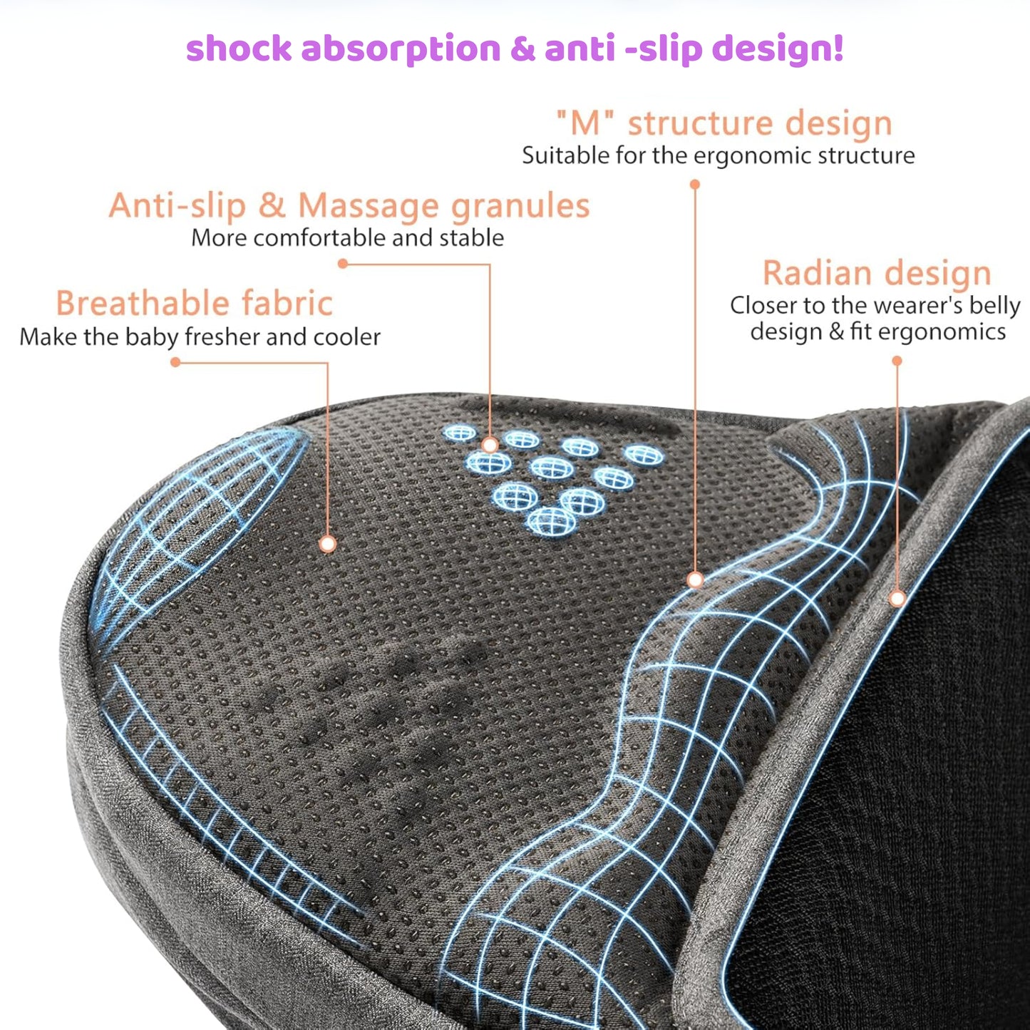 Ergonomic Hip Seat Carrier – Newborns & Toddlers