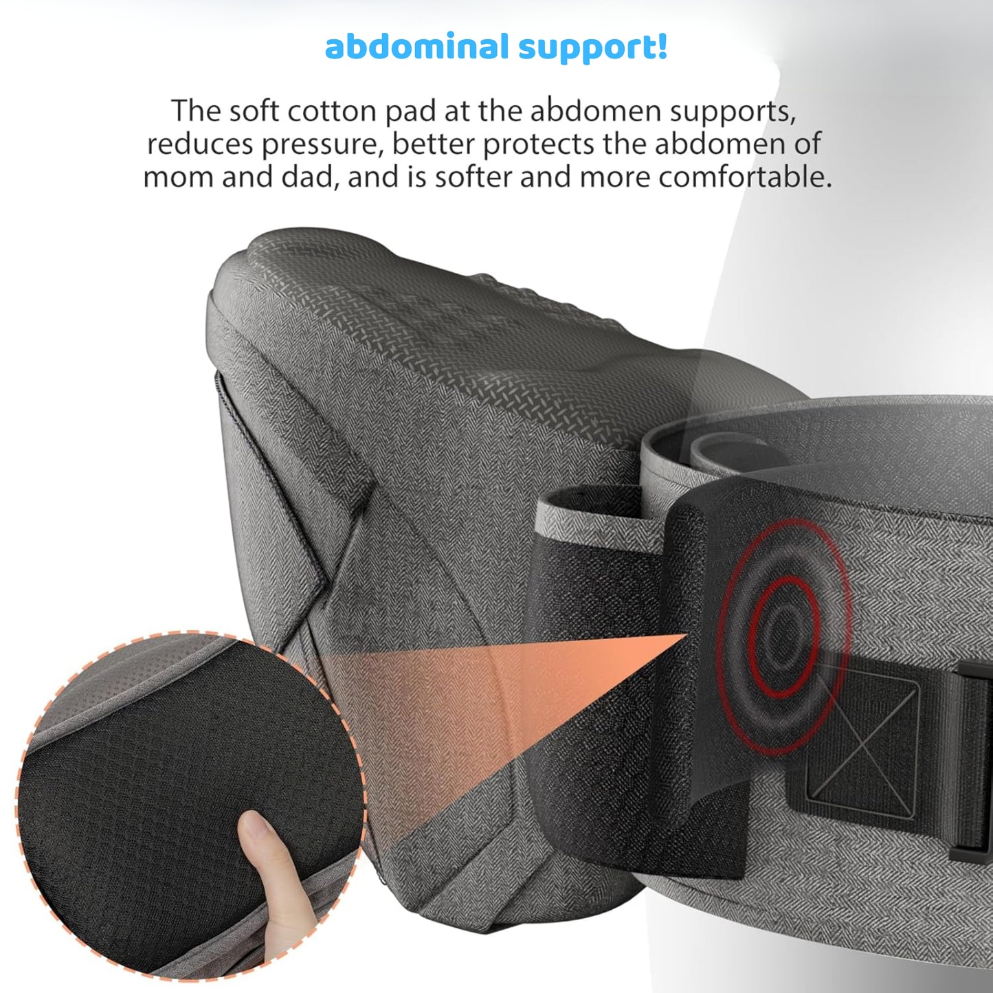 Ergonomic Hip Seat Carrier – Newborns & Toddlers