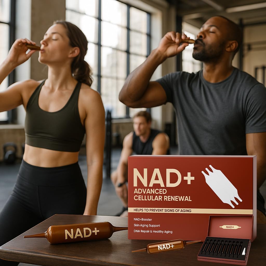 Advanced NAD+ Booster – 10 Liquid Vials (1200mg)