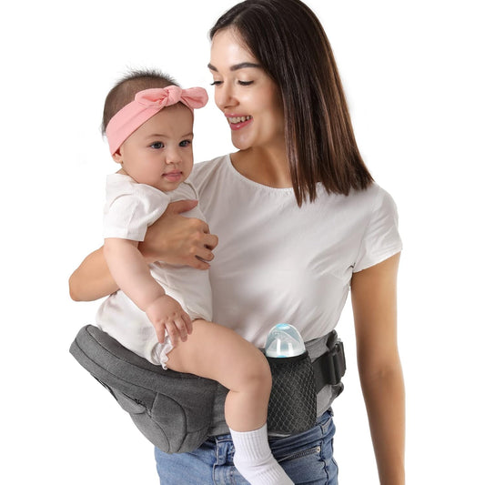 Ergonomic Hip Seat Carrier – Newborns & Toddlers