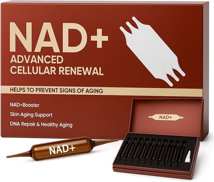 Advanced NAD+ Booster – 10 Liquid Vials (1200mg)