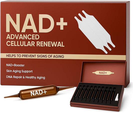 Advanced NAD+ Booster – 10 Liquid Vials (1200mg)