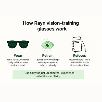 Pinhole Focus Glasses – Sharpen Visual Clarity Naturally