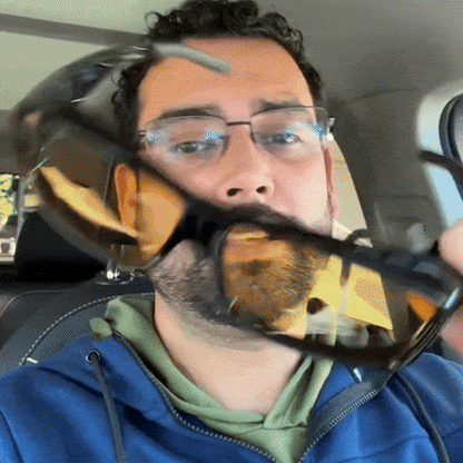 Polarized Night-Vision Driving Glasses | Anti-Glare for Night